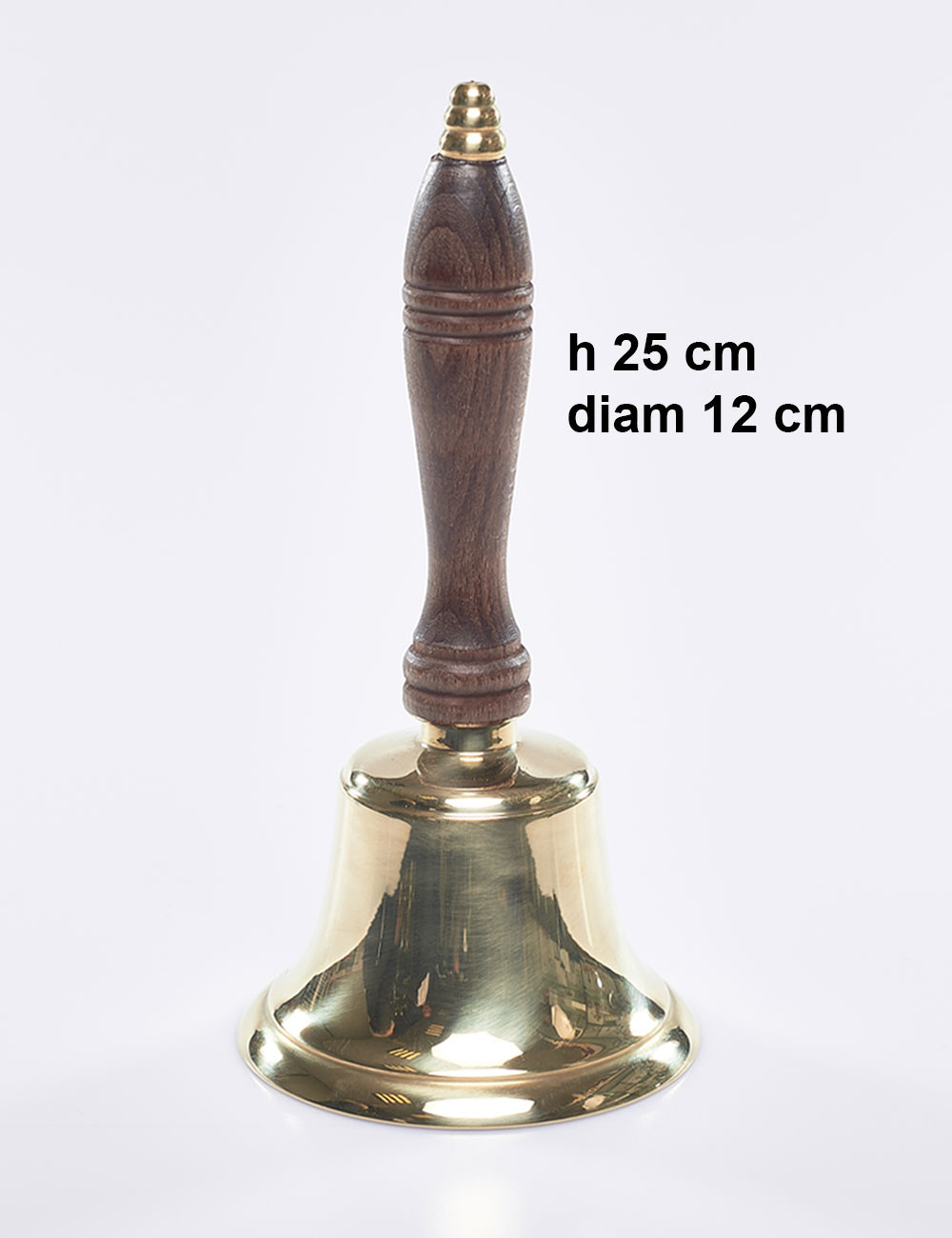 Campana liturgica singola in ottone...