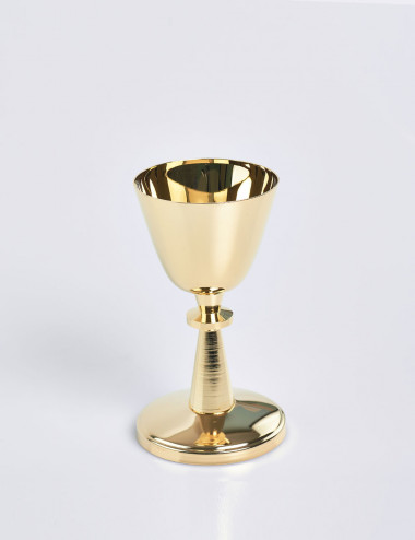 Calice liturgico dorato con... 2