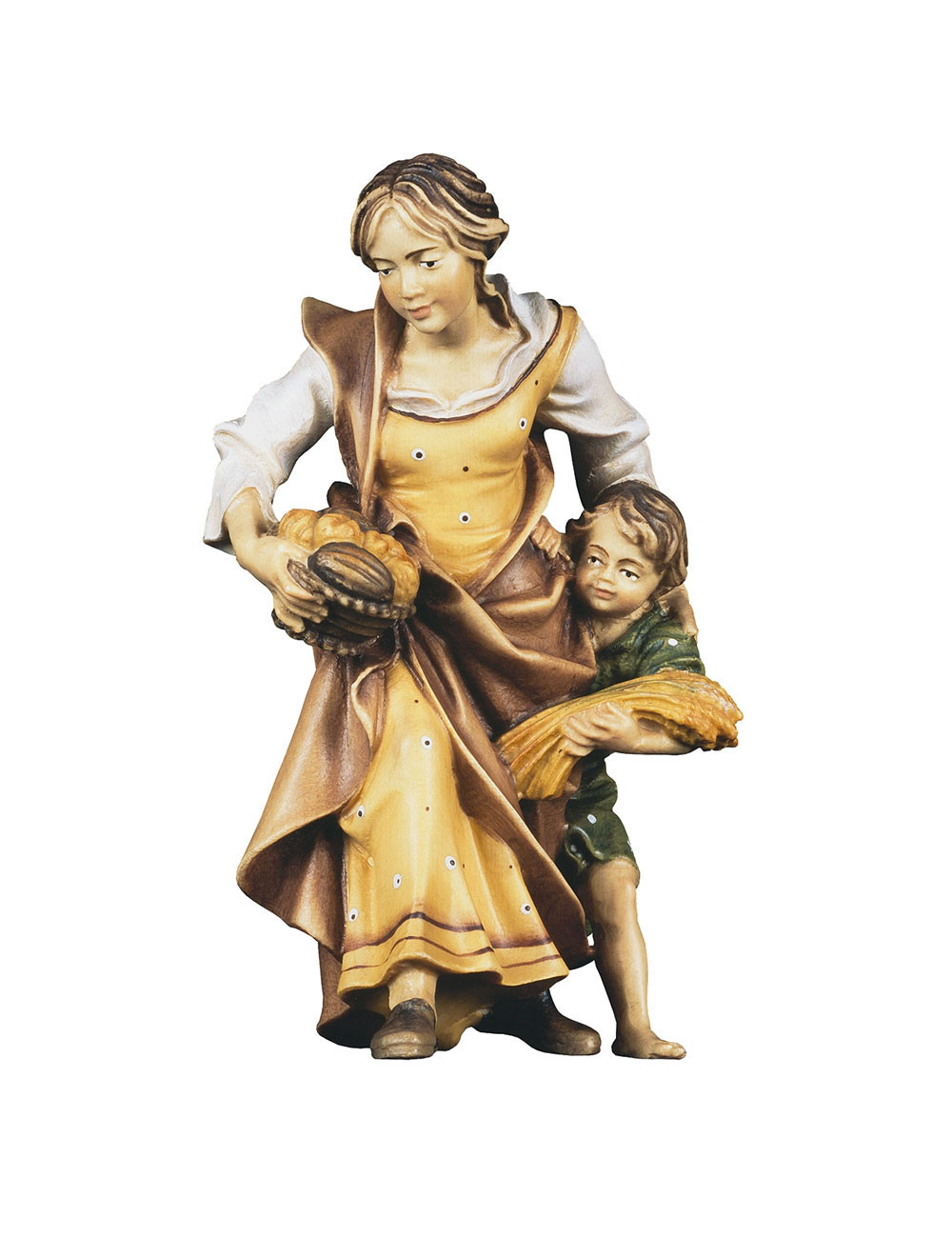 Personaggio Contadina con bambino per...