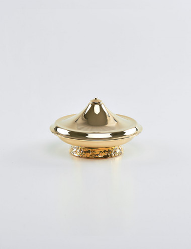 Lucerna in ottone dorato...