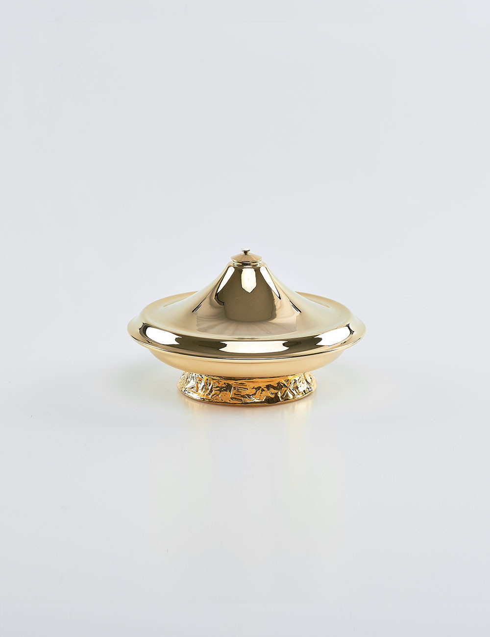 Lucerna in ottone dorato lucido...