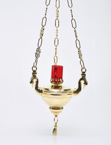 Lucerna modello con cigni...