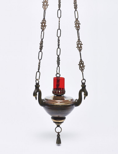 Lucerna modello con cigni...