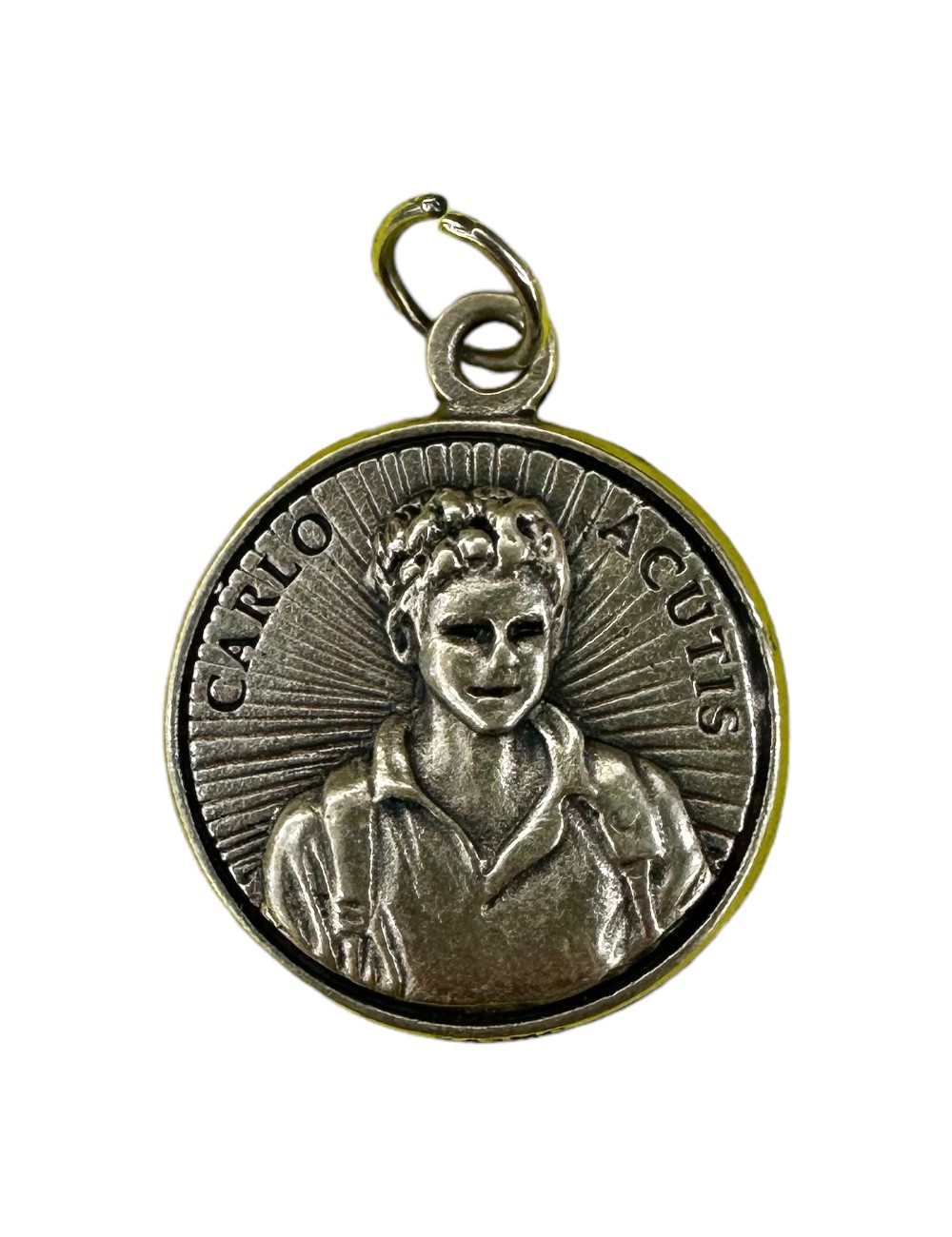 Medaglietta Carlo Acutis in metallo...