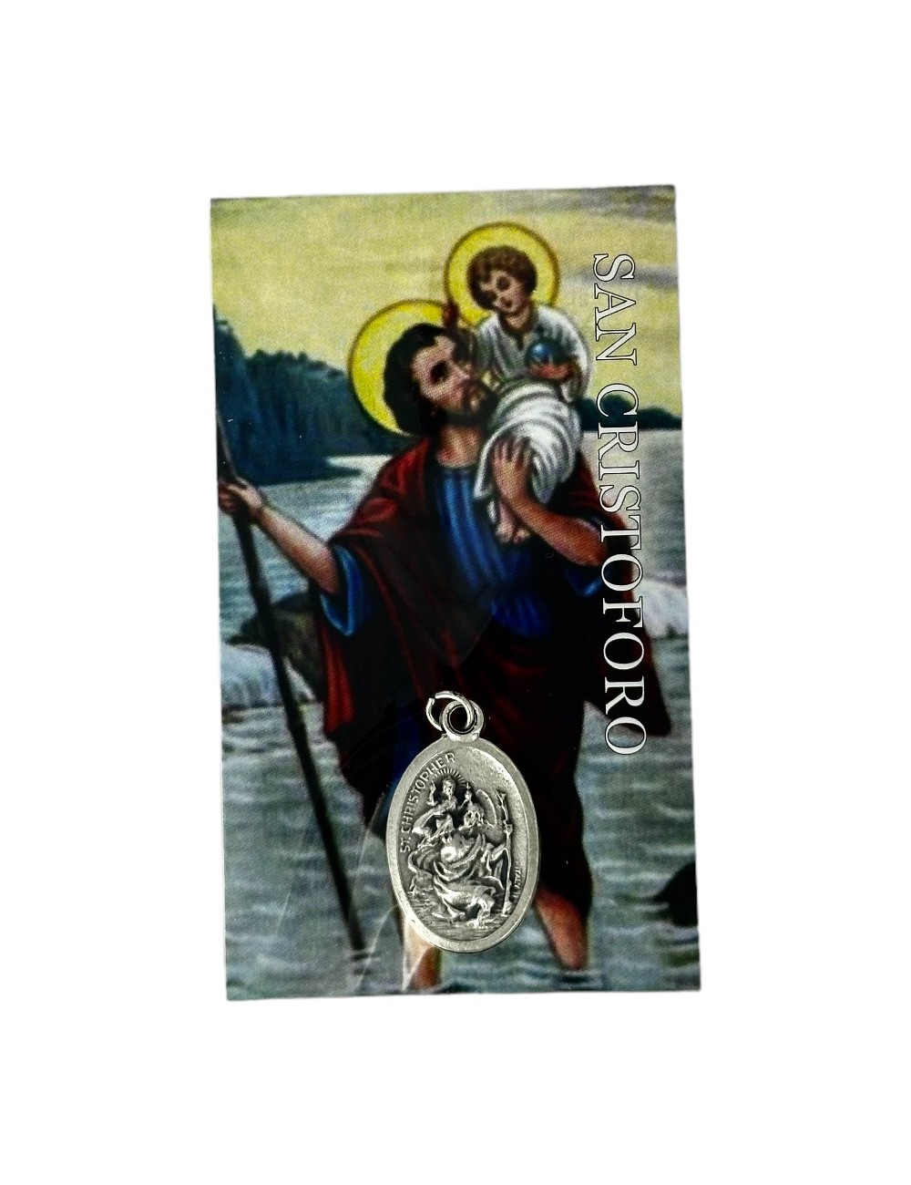 Medaglietta di San Cristoforo in...