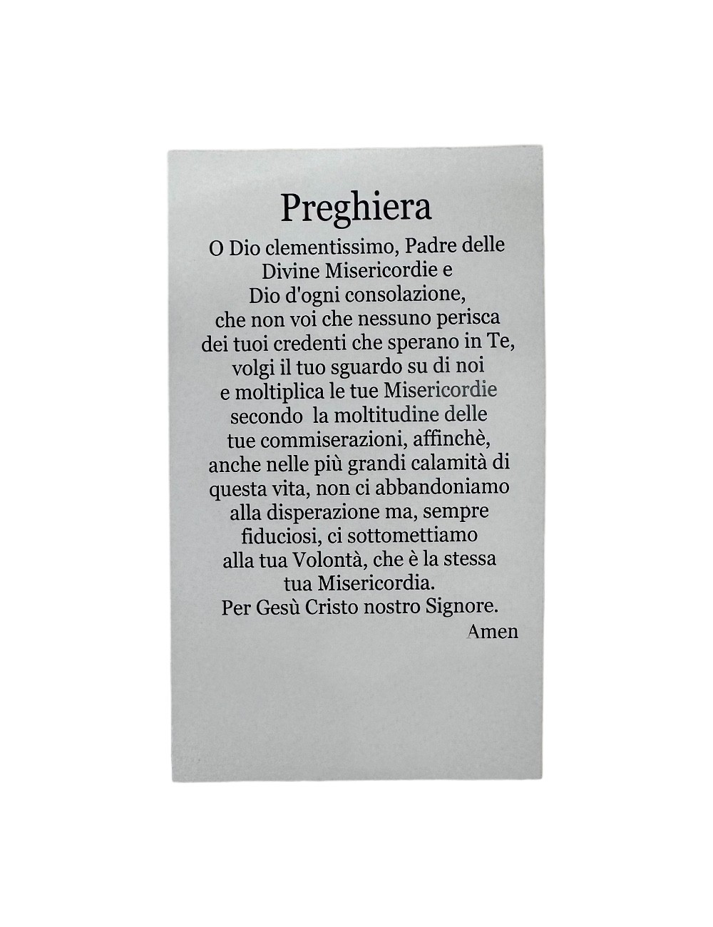 Medaglietta Gesù Misericordioso in...