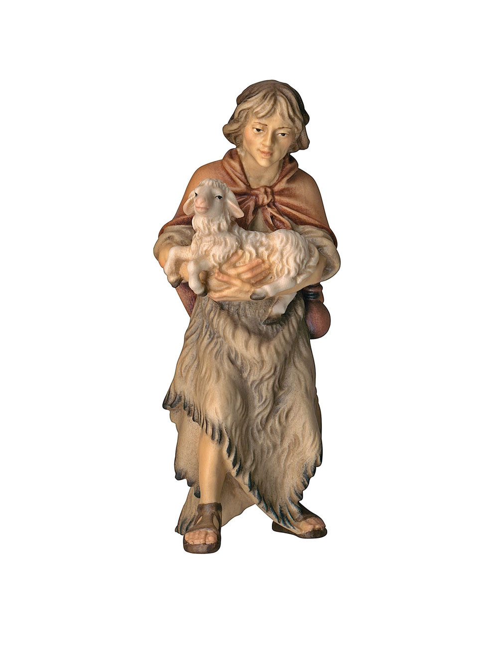 Personaggio pastore con agnello per...