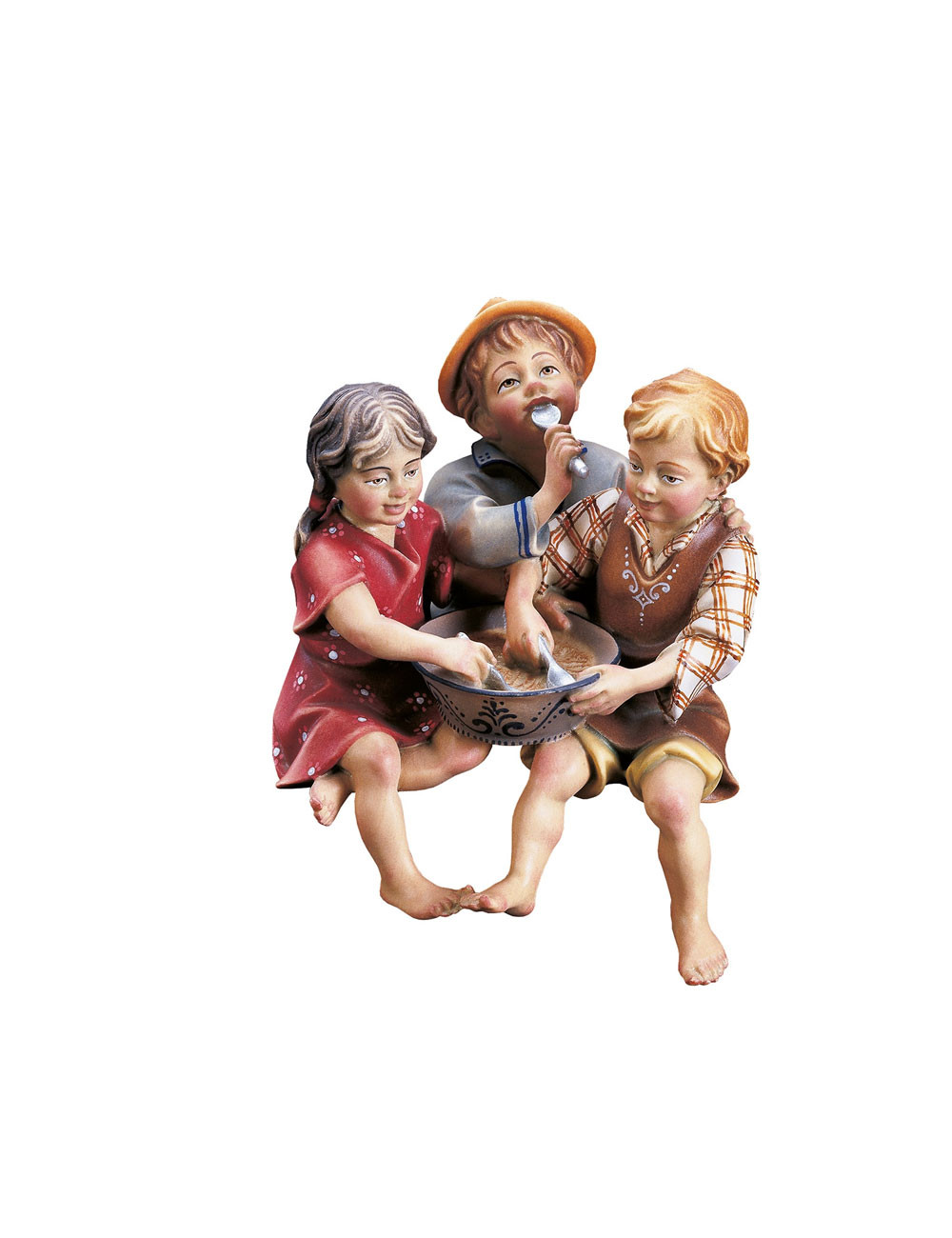 Personaggio gruppo di bambini seduti...