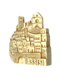 Calamita Basilica San Francesco e Città di Assisi in Resina 2