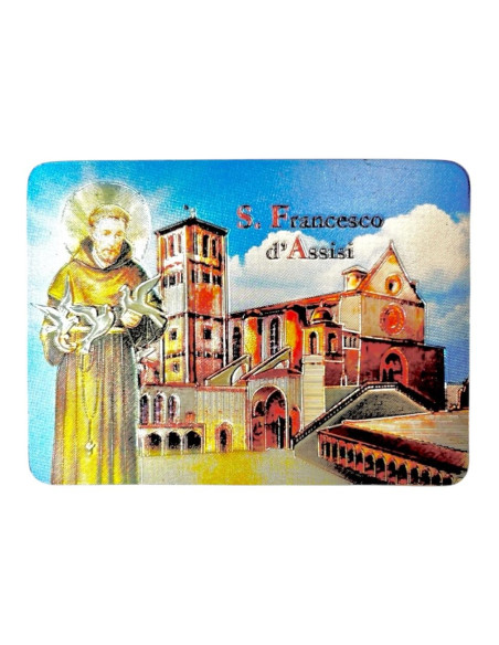 Calamita San Francesco e Basilica con Colombe