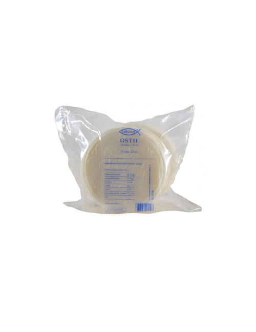 Ostia Tradizionale Pane 75 mm confezione 25pz